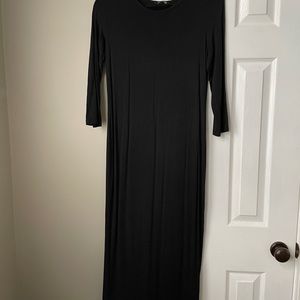 Long black dress